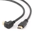 Gembird CC-HDMI490-10 HDMI High speed 90 degrees male to straight male connectors cable 19 pins gold-plated connectors 3