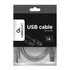 Gembird CCP-USB2-AMBM-6G USB2.0 A-plug B-plug cable 1,8m Grey
