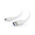 Gembird CCP-USB3-AMCM-6-W USB3.0 AM to Type-C cable 1,8m White