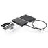 Gembird E2-U3S-6 USB3.1 Enclosure Aluminium with USB Type-C Black