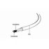Gembird PC-186A-VDE Power cord (right angled C13) VDE approved 1,8m Black
