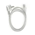 Gembird PC-186W-VDE Power cord (C13) VDE approved 1,8m White