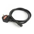 Gembird PC-187 UK Power cord 1,8m Black
