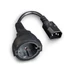 Gembird Tápkábel - PC-SFC14M-01 (Szünetmentes tápkábel adapter , IEC-320-C14, fekete)