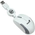 Egér, vezetékes, optikai, kisméret, USB, GENIUS "Micro Traveler" fehér