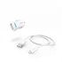 Hama 201610 FIC E3 Lighting- USB adatkábellel fehér autós töltő szett