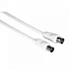 Hama 205029 FIC ECO 25 db/csmg 3,0m 75dB fehér antennakábel