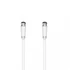 Hama 205063 FIC 90dB F-F 1,5m fehér antenna kábel