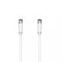 Hama 205064 FIC 90dB F-F 3m fehér antenna kábel
