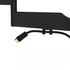 Hama 118060 65"-ig "Fullmotion" ultra slim VESA 400×400 TV fali konzol
