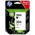 HP 3JB05AE No.304 (N9K05AE+N9K06AE) fekete/színes multipack (eredeti)