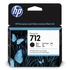 HP 3ED71A No.712 fekete tintapatron 80ml (eredeti)