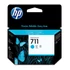 HP 711/CZ130A tintapatron cyan (eredeti)