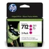 HP 3ED78A 3PACK tintapatron magenta 29ML No.712 (eredeti)