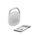 JBL CLIP 4 HORDOZHATÓ BLUETOOTH HANGSZÓRÓ, FEHÉR