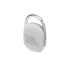 JBL CLIP 4 HORDOZHATÓ BLUETOOTH HANGSZÓRÓ, FEHÉR