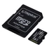 Kingston 128GB SD micro Canvas Select Plus (SDXC Class 10 A1) (SDCS2/128GB) memória kártya adapterrel
