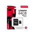 Kingston 64GB SD micro Industrial (SDXC Class 10 A1) (SDCIT2/64GB) memória kártya + olvasó