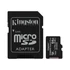 Kingston 64GB SD micro Canvas Select Plus (SDXC Class 10 A1) (SDCS2/64GB) memória kártya adapterrel