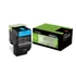 Lexmark CX410/510 80C2HCE cyan Toner (eredeti)