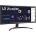 LG Monitor 26" - 26WQ500-B (IPS; 21:9; 2560x1080; 5ms; 250cd; HDMIx2, HDR10; FreeSync)