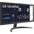 LG Monitor 26" - 26WQ500-B (IPS; 21:9; 2560x1080; 5ms; 250cd; HDMIx2, HDR10; FreeSync)