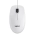 Logitech OEM B100 USB fehér egér