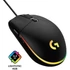 Logitech G203 Lightsync fekete gamer egér