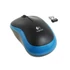 Logitech M185 vezeték nélküli kék notebook egér