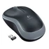 Logitech M185 vezeték nélküli szürke notebook egér