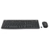 Logitech MK370 Wireless billentyűzet + optikai egér Black HU