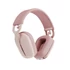 Logitech Zone Vibe 100 Bluetooth mikrofonos rózsaszín fejhallgató