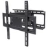 Manhattan TV állvány - Fali, dönthető, forgatható, TV állvány Fekete (max.VESA:400x400)(32"-55"-ig)