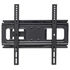 Manhattan TV állvány - Fali, dönthető, forgatható, TV állvány Fekete (max.VESA:400x400)(32"-55"-ig)