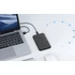 Orico Külső HDD/SSD Ház 2.5" - 25PW1-U3-BK (USB-A 3.0, Max. 7-9,5 mm, Max.: 4TB, fekete)