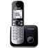Telefon, vezeték nélküli, PANASONIC "KX-TG6811PDB", fekete
