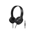 Panasonic RP-HF100ME-K mikrofonos fekete fejhallgató