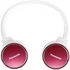 Panasonic RP-HF300ME-P mikrofonos fehér-pink fejhallgató