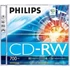 Philips CD-RW80 12x újraírható CD lemez
