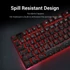 Redragon Kumara 2 Red LED Backlit Blue Mechanical Gaming Keyboard Black HU