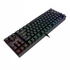 Redragon Kumara RGB Backlit Mechanical Gaming Keyboard Brown Switches Black HU