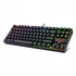 Redragon Kumara RGB Backlit Mechanical Gaming Keyboard Brown Switches Black HU