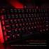 Redragon Surara Pro Red LED Backlit Mechanical Gaming Keyboard with Ultra-Fast V-Optical Blue Switches Black HU