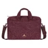 Notebook táska, 14", RIVACASE "Anvik 7921", burgundi vörös