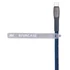 USB kábel, USB-C - USB-C, 1,2 m, RIVACASE "PS6105", kék