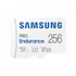 Samsung 256GB microSDXC Class10 U3 V30 PRO Endurance + adapterrel