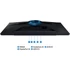 Samsung 32" LS32DG300EUXEN Odyssey G3 FHD VA 180Hz DP/HDMI gamer monitor
