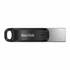 Sandisk 128GB USB3.0/Apple Lightning iXPAND GO Fekete-Ezüst (183588) pendrive