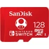 Sandisk 128GB SD micro (SDXC Class 10 UHS-I U3) Nintendo Switch memória kártya