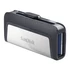 Sandisk 256GB USB3.0/Type-C Dual Drive Fekete-Ezüst (139778) pendrive